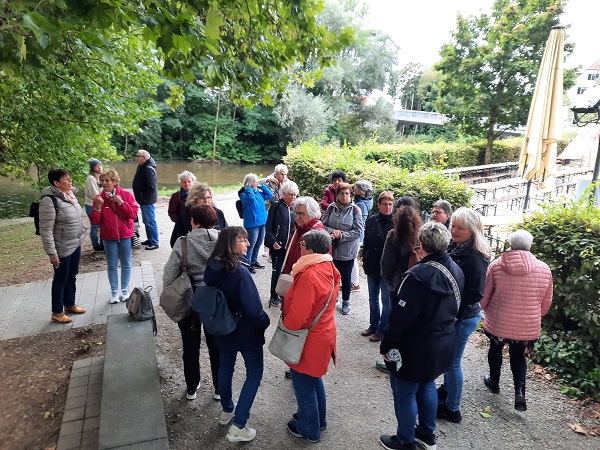 Tübingen Stockerkahn Anlegestelle